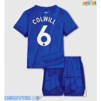 Camisa de time de futebol Chelsea Levi Colwill #6 Replicas 1º Equipamento Infantil 2025-26 Manga Curta (+ Calças curtas)